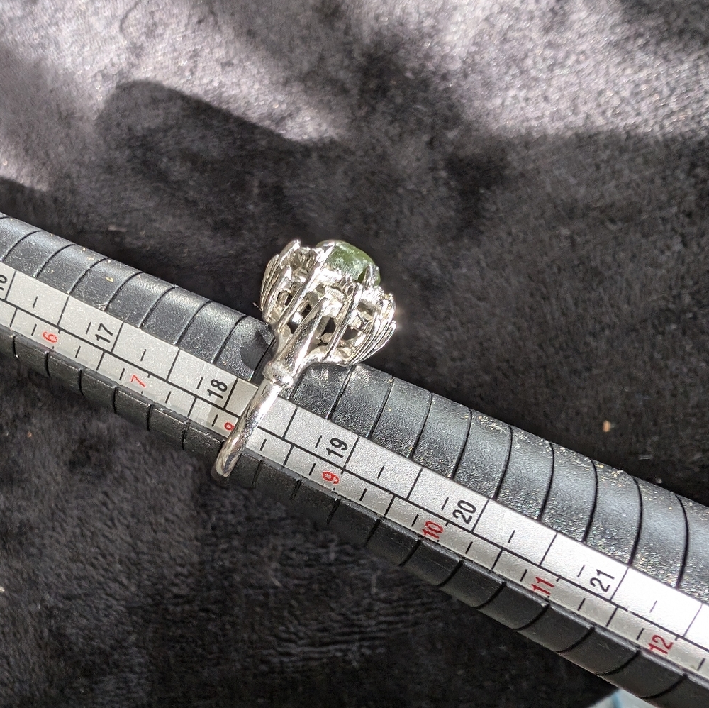 Jade costume rings